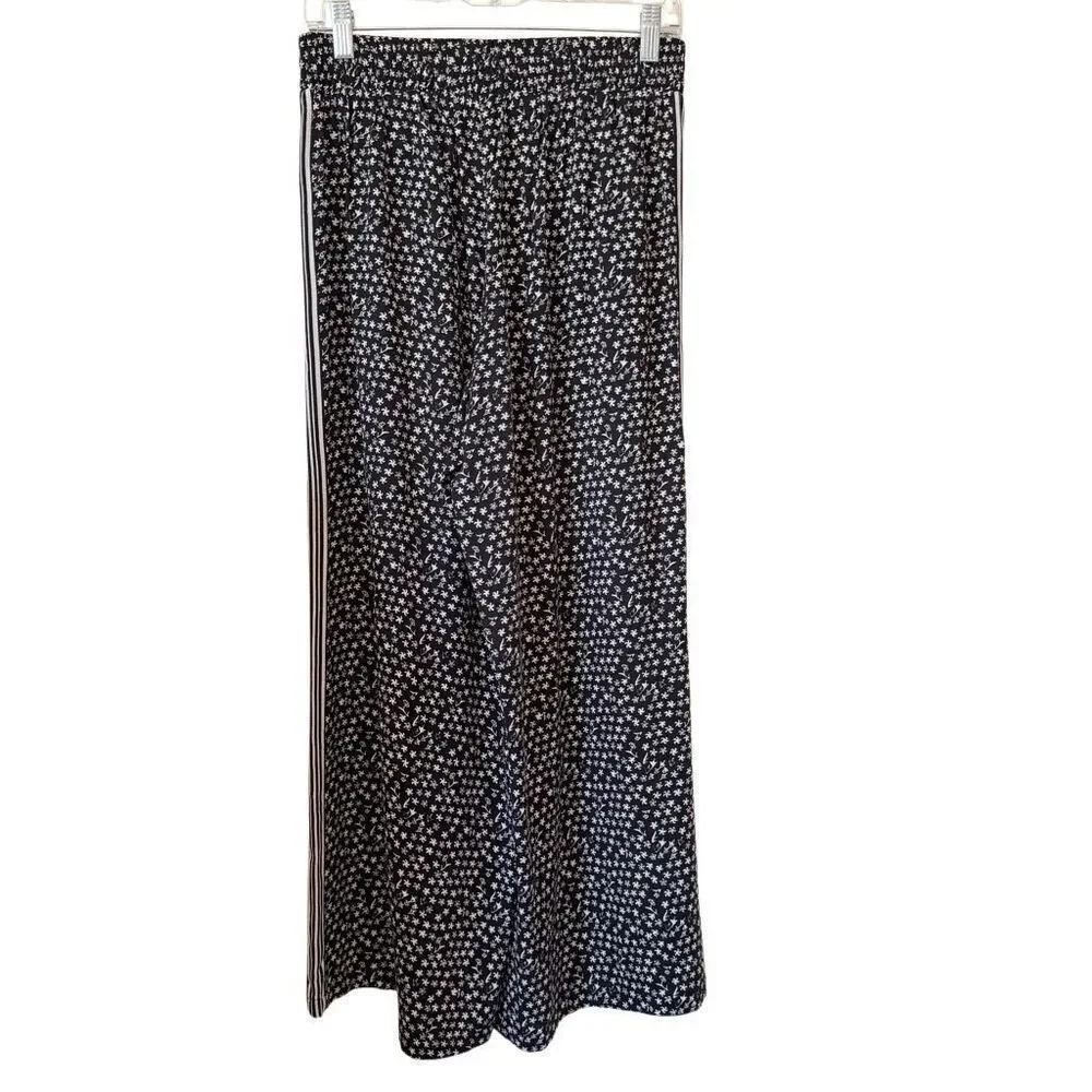 Max Studio Ivory & Black Kimono Top & Wide Leg Pants Sz S Indie, Boho - Picture 6 of 16